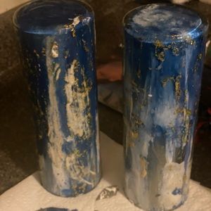 Customized glass vases